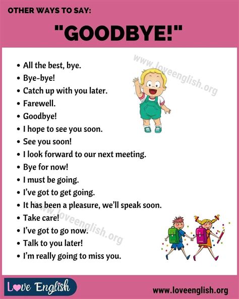 Different And Smart Ways To Say Hello Goodbye In English