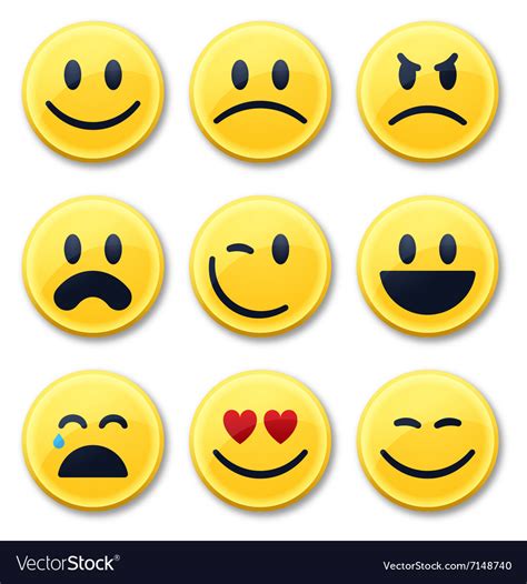 Different Types Of Smiley Faces