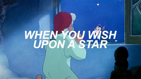 Disney S Pinocchio When You Wish Upon A Star Lyrics Youtube