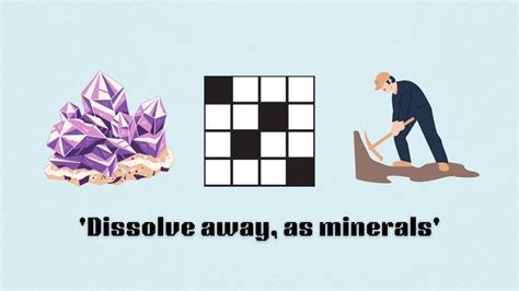 Dissolve Away As Minerals