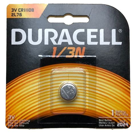 Duracell Photo Dl Cr1 3N 2L76 3V Lithium Battery Replaces 1 3N Dl1 3N