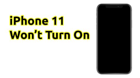 Easy Fix How To Fix An Apple Iphone 11 That Won T Turn On Updated