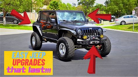 Easy Jeep Upgrades That Last For Years Youtube