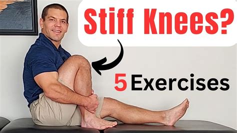 Easy Knee Exercises And Stretches To Relieve Pain Stiffness