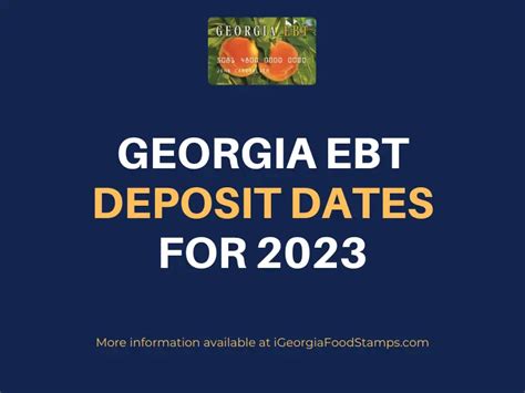 Ebt Pa Deposit Dates 2025 Bernadet Terees