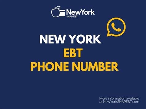 Ebt Phone Number Ny: The Ultimate Guide