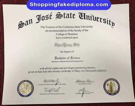 Empowering The Next Generation Fake San Jose State University Degrees