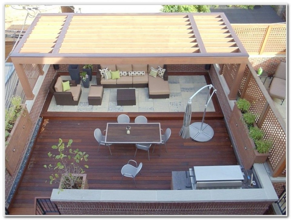 Entertain Or Simply Relax On The Rooftop Deck Of Your Newly Built