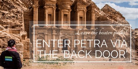 Experience Petra Enter Via The Amp 39 Back Door Amp 39 Experience Jordan Adventures