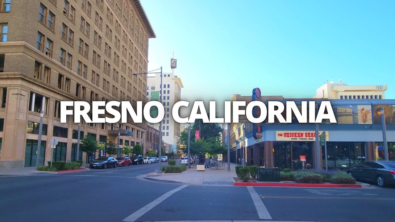 Exploring Downtown Fresno California Usa Walking Tour Youtube