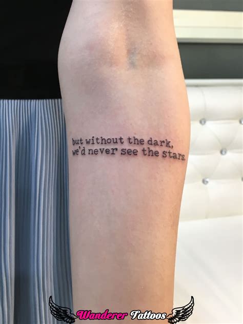 Forearm Tattoos With Quotes