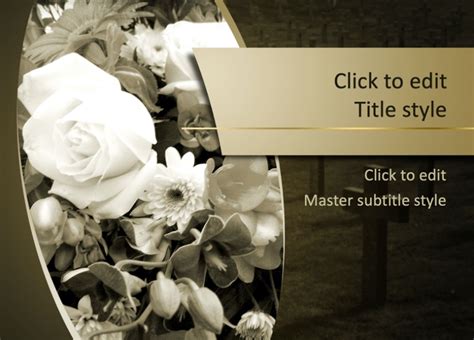 Free Funeral Powerpoint Template