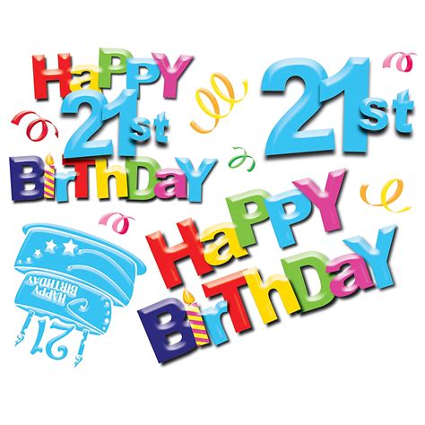 Free Happy 21St Birthday Download Free Happy 21St Birthday Png Images