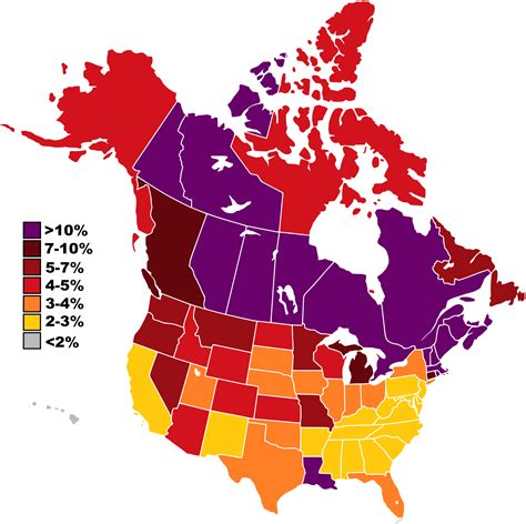 French Ancestry In The United States 2000 Census And Canada 2016