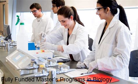 Fully Funded Master S Programs In Biology Fully Scholarship