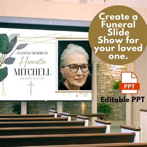 Funeral Powerpoint Template Slidebazaar