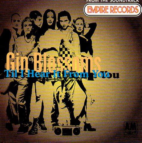 Gin Blossoms Til I Hear It From You Audio Youtube