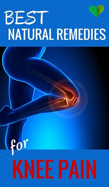 Got Knee Pain Here Are 10 Natural Remedies Safe Natural