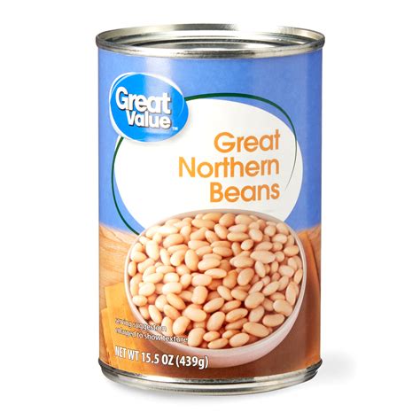 Great Value Great Northern Beans 15 5 Oz Can Walmart Com