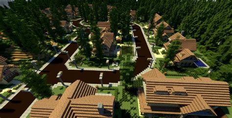 Greenville Idyllic Village Minecraft Building Inc