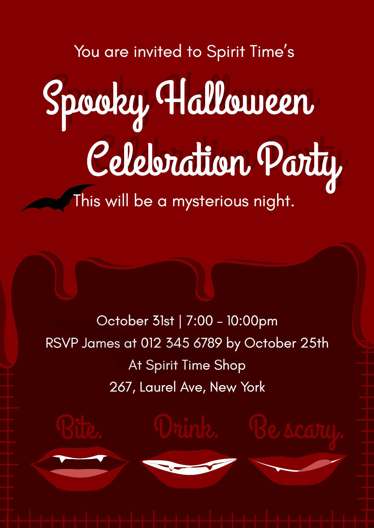 Halloween Invitation Wording Ideas For Every Party Shutterfly