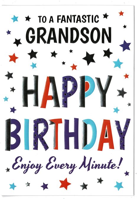 Happy Birthday Grandson Images