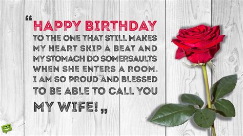 Happy Birthday Message For Wife