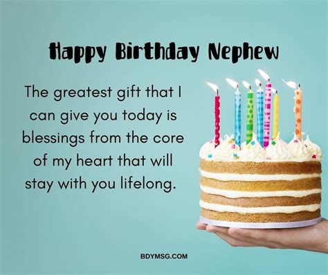 Heart Warming Birthday Wishes For Nephew In 2020 Birthday Wishes For