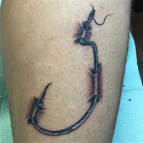 Hook Tattoos Fishing Hook Tattoo Tattoos