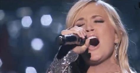 How Great Thou Art Carrie Underwood With Vince Gill God Gives Us Strength