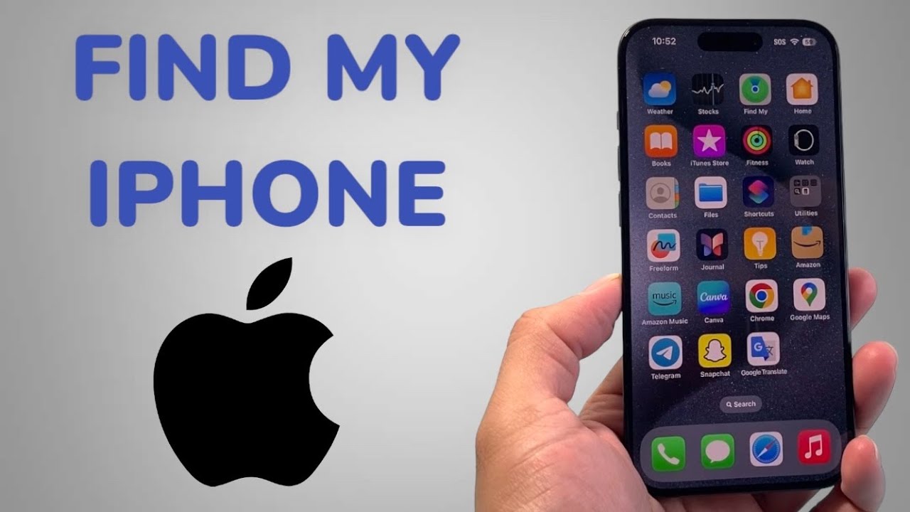 How To Activate Iphone Find My Iphone Youtube