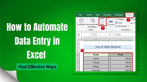 How To Automate Data Entry In Excel Find Effective Ways Earn Excel