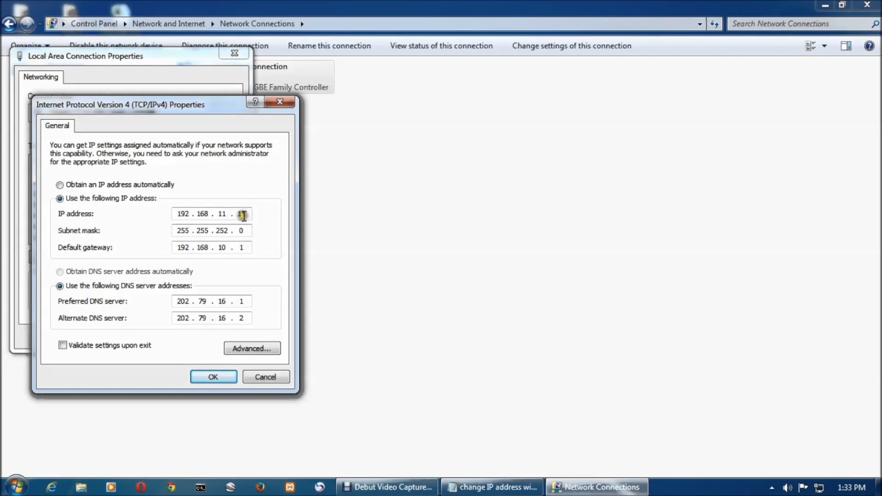 How To Change Ip Address On Windows 11 Youtube