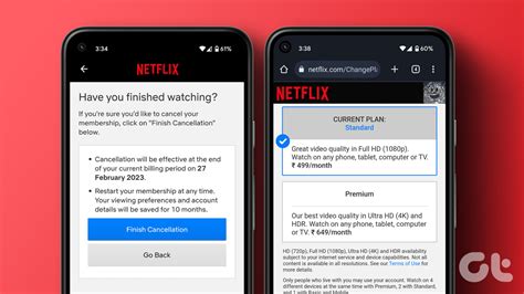 How To Change Or Cancel Netflix Plan On Any Device Guiding Tech