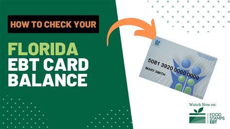 How To Check Florida Ebt Card Balance Online Step By Step