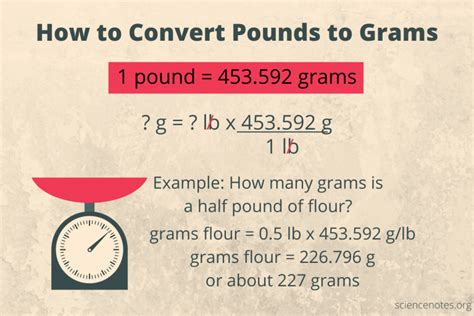 How To Convert Grams To Pounds Projectpractical Com