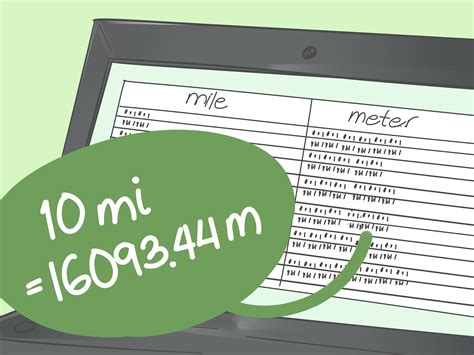 How To Convert Miles To Meters 5 Steps With Pictures Wikihow