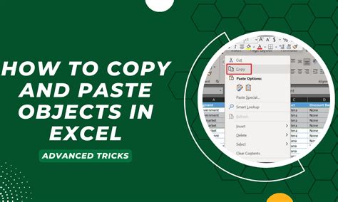 How To Copy And Paste Objects In Excel Advanced Tricks Earn Excel