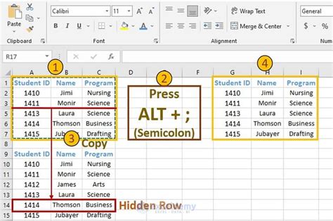 How To Copy Only Visible Cells In Excel Some Quick Methods