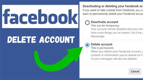 How To Delete Your Facebook Account On A Pc Laptop 2024 Youtube