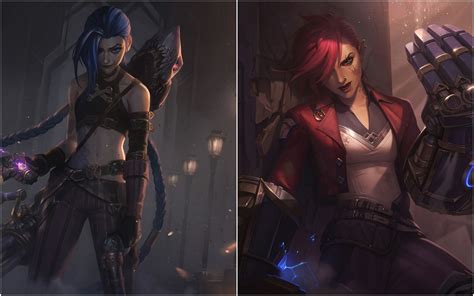 How To Get Arcane Themed Skins For Jayce Caitlyn Vi And Jinx In