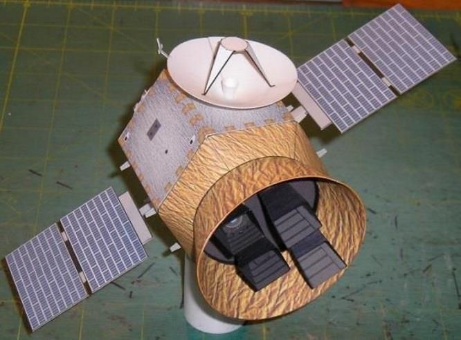 How To Make Paper Satellite Make Satellite With Paper For Kid Origami