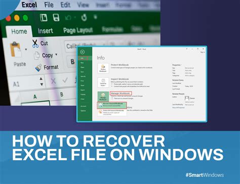 How To Recover Excel File On Windows Useful Guide Smartwindows