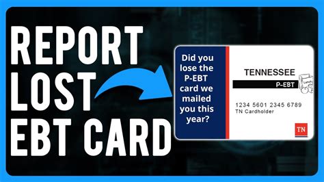 How To Report Lost Ebt Card Replace Lost Or Stolen Ebt Card Youtube