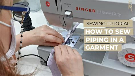 How To Sew Piping In A Garment Bodice Piping Apparels Sewing