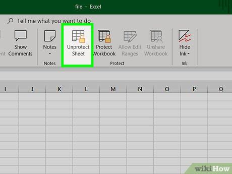 How To Unprotect Workbook In Excel