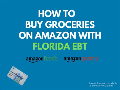 How To Use Florida Ebt Online At Amazon 2022 Guide Smarter Florida