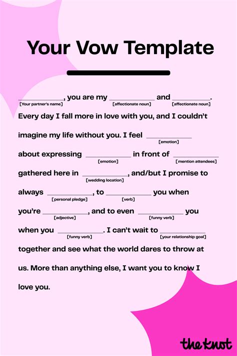 How To Write Your Own Wedding Vows Examples And Template