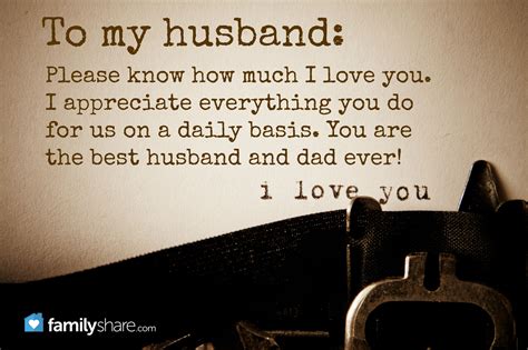 I Love You Husband Sayings