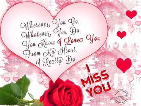 I Miss You Quotes For Her From The Heart Quotesgram